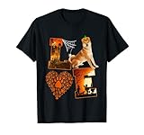 LOVE Funny Shiba Inu Dog Paw Heart Pumpkin Lover Halloween T-S