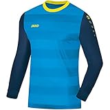 JAKO Kinder Torwarttrikot TW-Trikot Leeds, blau/navy/neongelb, 140, 8907