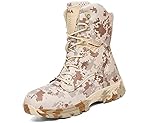IYVW 5.AA Q3 Leder Stiefel Kampfstiefel Einsatzstiefel Militär Bundeswehr Wandern Tactical Boot Tarnung Beige 39EU