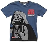 Lego Wear Jungen T-Shirt 14043 Terry 758 - T-Shirt S/S, Gr. 140, Blau (593 B. Blue Denim)
