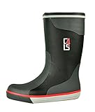 crazy4sailing Damen Herren Segelstiefel Gummistiefel, Schwarz, 39 EU