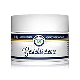 Gesichtscreme trockene Haut mit Soforteffekt, 100% Bio, Made in Germany, vegan & klimaneutral zertifiziert, Feuchtigkeitscreme für Gesicht & Körper - Frauen & Männer, 50ml - 160 Tage V