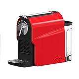 YEK Espresso-Kaffeemaschinen Multifunktionskapsel Kaffeemaschine Home Office Vollautomatische Kaffeemaschine klein mit Milch fruchtig Espresso-Kaffeemaschine Filterkaffeemaschinen (Color : Red)