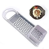 Edelstahl Spätzlehobel Spätzlereibe aus Edelstahl Spülmaschinenfeste Spätzlereibe geeignet Reibe für Spätzle Spätzlepresse 1 Stücke Verwendet für Edelstahl Kartoffelschieber Nudelleck