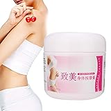 ZJchao 300g Schlankheitscreme für Körpermassage, Glycerin-Extrakt, Straffungscreme für Arme und Oberschenkel, Ganzkörpermassage Bauch, Taille, Bauch, Beine,