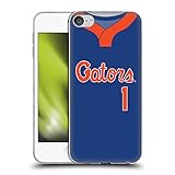 Head Case Designs Offiziell Offizielle University of Florida UF Softball Blau Soft Gel Handyhülle Hülle kompatibel mit Apple Touch 6th Gen/Touch 7th G