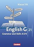 English G 21 - Ausgabe A - Band 3/4: 7./8. Schuljahr: Grammar and Sk