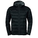 uhlsport Kinder Essential Ultra Lite Jacke, Schwarz/Anthrazit, 152