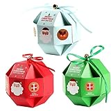 Weihnachts-Süßigkeiten-Boxen behandeln Boxen Geschenk-Boxen DIY-Party Favor Boxen für Weihnachten Cupcake Süßigk