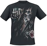 Harry Potter Dark Mark Männer T-Shirt schwarz S 100% Baumwolle Fan-Merch, F