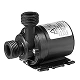 UEETEK DC 12V 800L / H 5M Brushless Tauchwasserpumpe für Brunnenpool Solarumlaufsystem Wasserzirkulationssy