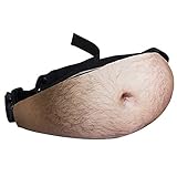 Bauchtasche Dad Bag Gürteltasche Lustige Bauch Hüfttaschen Unisex Bauch Taille Taschen für Reisen Laufen, Wandern,