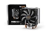 be quiet! Pure Rock CPU-Kühler 120mm PWM Prozessorlüfter für AMD und Intel schwarz BK006