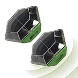 ISOTRONIC Taubenabwehr Blitz Vogelshreck Vogelabwehr Katzenschreck – Solarbetrieb – Ultraschall Vogelvertreiber/Tiervertreiber mit Blitzlicht – Vögel Tauben Spatzen Raben vertreiben, wasserdicht 2X