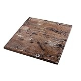 Werzalit / hochwertige Tischplatte / Ex works / 70/70 cm / Bistrotisch / Bistrotische / Gartentisch / G