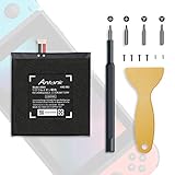 Antank Ersatzakku HAC-003 für [2017] Nintendo Switch HAC-001 Spielekonsole Akku Wechseln, 4310 mAh Akku mit DIY Reparieren Werkzeug