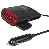 XUANDONG Auto Heizlfter, 12V150W Auto Heizung und Khlventilator 2-in-1 Tragbar Windschutzscheiben Defroster Demister Luftheizung Zig