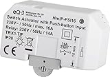 Homematic IP Smart Home Schaltaktor mit Tastereingang (16 A) – Unterputz, 154346A0