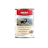 MeraDog Pure Sensitive Meat Geflügelherzen 400g-Dose (Menge: 6 je Bestelleinheit)
