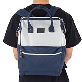 Wickeltasche, All-in-One praktische wasserdichte Babytaschen mit festem Riemen für Mama und Papa Mutterschaft für Unisex(Graue Marine)