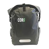 COR 25L Dry Bag Wasserfester Rucksack mit gepolsterter Laptoptasche (Grau) | Stausack Seesack Kajak, Rafting Seg