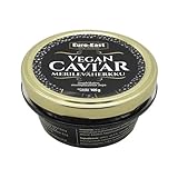 Euro-East Vegan Kaviar Schwarz (6x105g), Natürliche Vegetarisch Sea Weed Caviar, 6er Pack