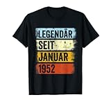 70. Geburtstag Mann 70 Jahre Legendär seit Januar 1952 T-S