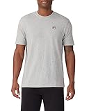 FILA Herren Quartz Graphic Tee T-Shirt, grau,