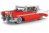 Brigamo Bausteine Auto 57er Chevy Bel Air Oldtimer, Konstruktionsspielzeug, 28