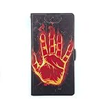 Stengh Archos 40 Neon Schutzhülle, Flip Phone Wallet mit Kartenschlitzen, Standfunktion, mag