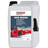 SONAX 2685000 QuickDetailer (5 Liter) Fahrzeugschnellpflege zum Sprühen. Frischt Farben auf und verleiht herausragende Glätte | Art-Nr. 02685000,