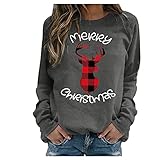 Damen novelty-hoodies French Terry Fleece Pullover Hoodie Damen Kurzmantel Carrie Life Mel Leichter Damen-Mantel mit Reversekragen Damen Leichter Cardigan mit Rundhalsausschnitt fahrrad mantel 28