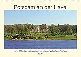 Potsdam an der Havel (Premium, hochwertiger DIN A2 Wandkalender 2022, Kunstdruck in Hochglanz)