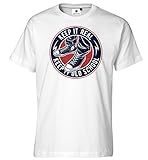 Customized by S.O.S Herren T-Shirt Keep it Real (M, Weiß)