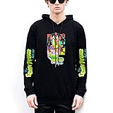 SCHUANG Männer Sweatshirt Hoodies, Der Frische Prinz Von Bel-Air Trainingsanzüge Langarm Herbst Winter Casual Top Black-XS