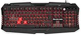 snakebyte FCB Gaming Tastatur (PC) - Offiziell lizenzierte FC Bayern München Gaming Tastatur / 19 Tasten mit Anti-Ghosting / 10 Mio Tastenanschläge Lebensdauer / LED-Beleuchtung / QWERTZ - DE Lay