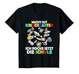 Kinder Schulkind Mach's gut Kindergarten ich rocke jetzt die Schule T-S