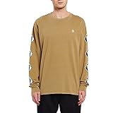 Volcom - Deadly Girl L/S Tee - Tee Männer - Beige - S