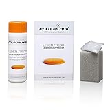 Colourlock® Leder Fresh Tönung (Lederfarbe, Farbauffrischung) 150 ml passend für BMW Leder schwarz (Standardfarbe F034), beseitigt Schrammen, Ausbleichungen und Abnutzung an L