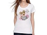 Personalisiertes T-Shirt Mama mit Kind Mutter Tochter Mami Sohn Mutter mit Kindern Mom und Kids Muttertag Geschenk