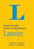 Langenscheidt Universal-Wörterbuch Latein: Lateinisch-Deutsch / Deutsch-L