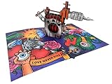 Tattoo Fans 3D Pop-Up Karte Ausgefallenes Gutschein-Geld-Geschenk für ein Tattoo, Geburtstag, Jahrestag