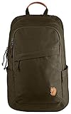 Fjällräven Rucksack Räven Backpack, Dark Olive, OneS