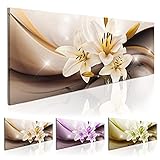 Bnanirn 5D Diamant Malerei Set,DIY Diamond Painting große Größe Lilienblüte Kit Diamant Painting Vollbohrer Crystal Strass Stickerei Arts für Haus Wand Und Eingang Dekorationen 50x150