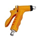 HOUJIA Garten Spritzpistolen Schlauch Spritzpistole Garten Hochdruckmetallgarten-Schlauch-Pistole mit Messingdüse Adjustable Wasserschlauch-Spray-Gun,for Autowaschanlagen/Garten & Plant Bewässerung