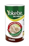 Yokebe - Die Aktivkost - Schoko – Mahlzeitersatz für eine gewichtskontrollierende Ernährung - glutenfrei, laktosefrei und vegan - mit Proteinen - 500 g = 12