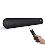 Winnes Soundbar für TV Gerät, Soundbar mit Subwoofer, 3D-Surround Bluetooth Lautsprecher, Bluetooth 5.0 Bass und DSP-Technologie(mit RCA, USB, Optisch, AUX und Bluetooth)