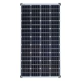 enjoysolar® Mono 150W Monokristallines Solar panel 150Watt ideal für Wohnmobil, Gartenhäuse, Boot (Mono 150W)