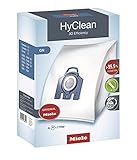 Miele 9917730 HyClean 3D Efficiency GN Staubbeutel mit 4 Staubbeuteln, Air Clean und Motorfilter, 2 Liter, b