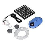 Cloudbox Solar-Teichpumpe-Solar-Teichpumpe 3600mAh Eingebauter Akku 3 Modi einstellbar stoßfeste tragbare Luftpump